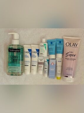 Skincare Bundle - Neutrogena, Olay, CeraVe, La Roche-Posay, Supergoop, First Aid